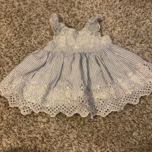 Baby gap eyelet dress
